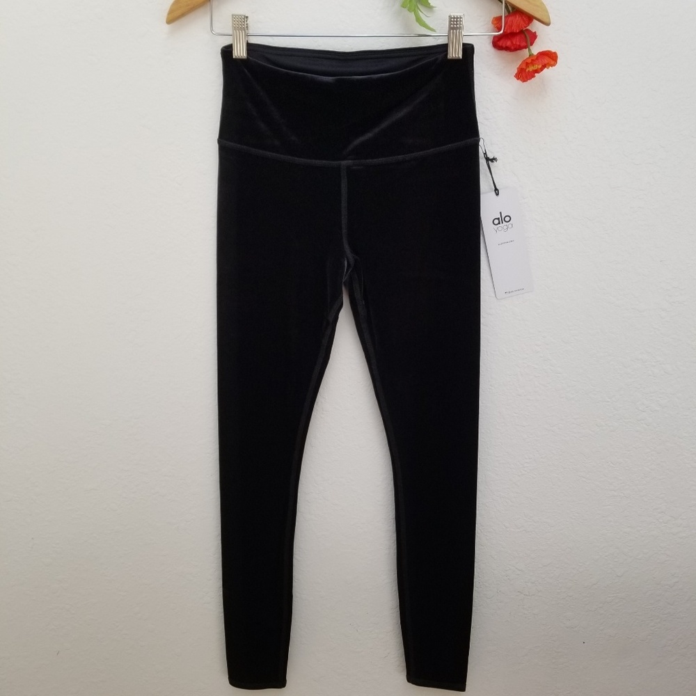 NWT ALO Yoga High Waist Posh Legging Velvety Feels